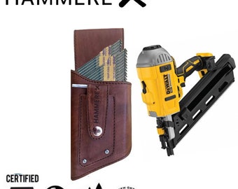 Hammerex Nail strip Pouch belt holder -  holds all size nail strips up to 95mm x 8 strips (058)