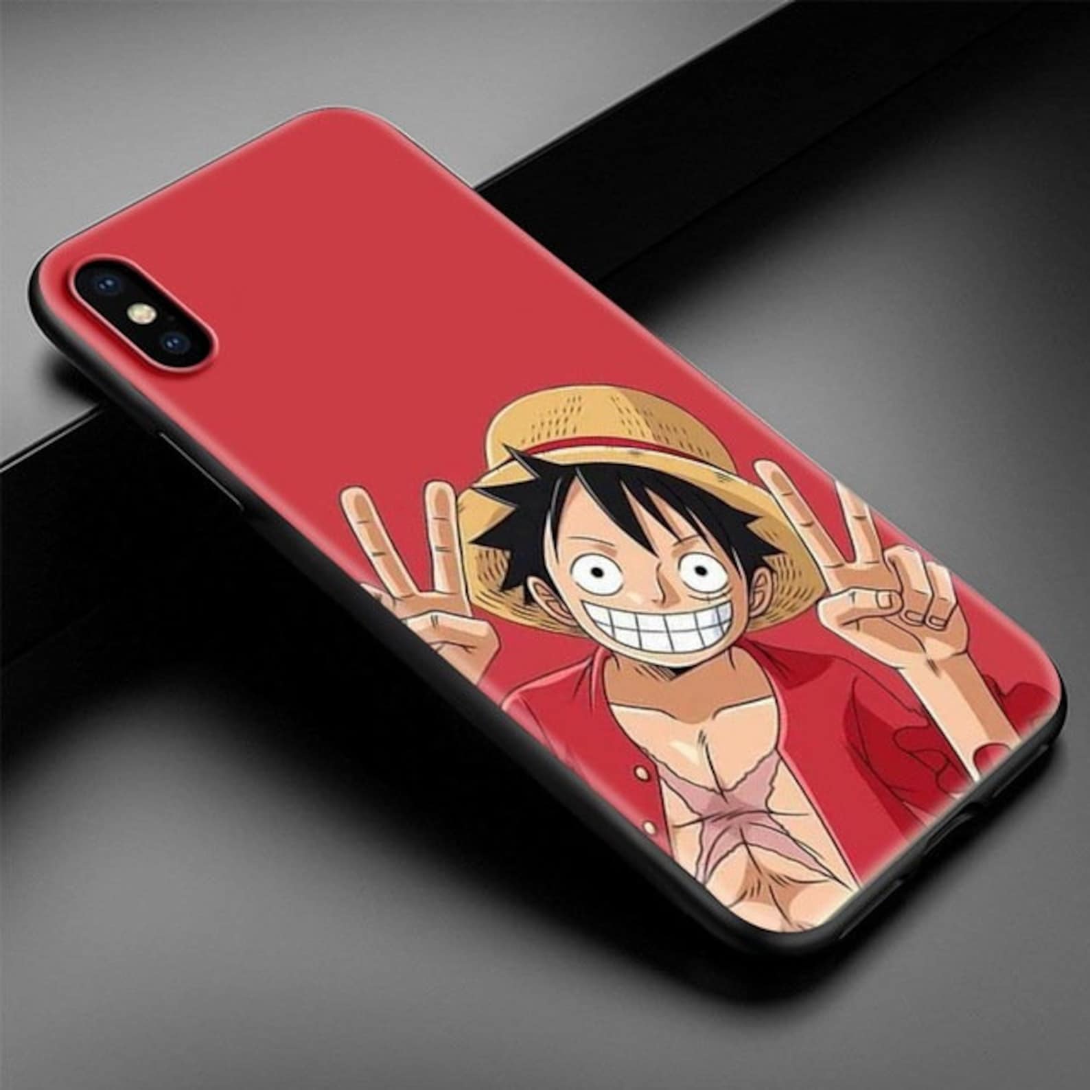 Luffy One Piece Anime phone case cartoon phone case AE | Etsy