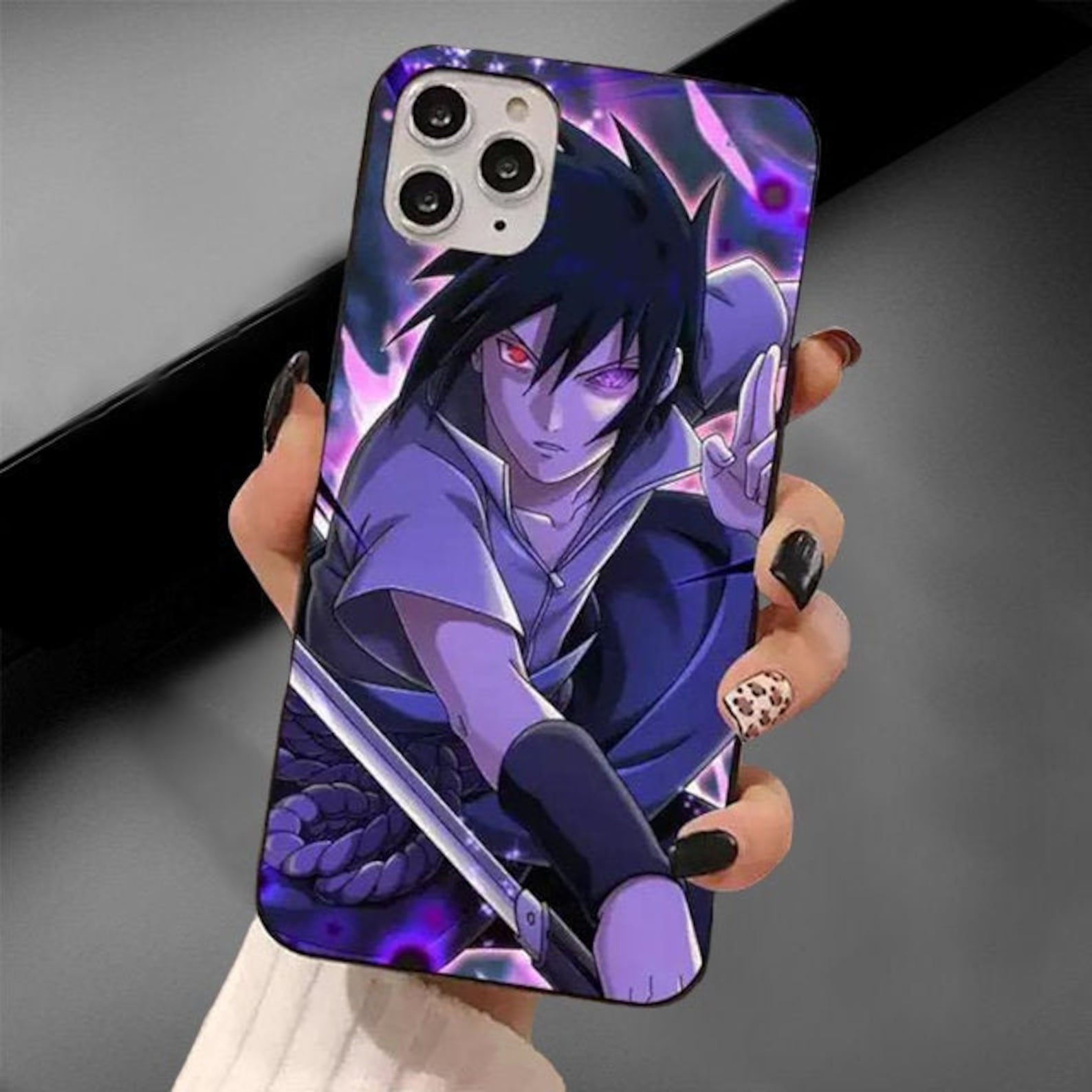 Sasuke Naruto Anime phone case cartoon phone case AE Etsy
