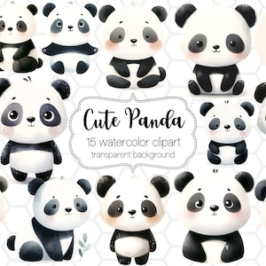 Cute panda png file for sublimation, panda clipart, panda png, panda sublimation, baby panda clipart, animal clipart