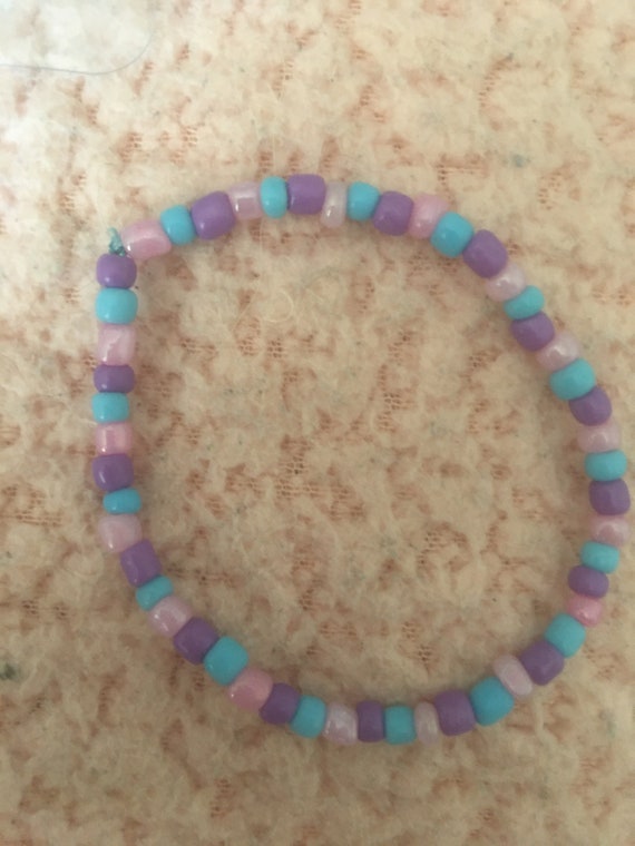 Cotton and candy bracelet Etsy