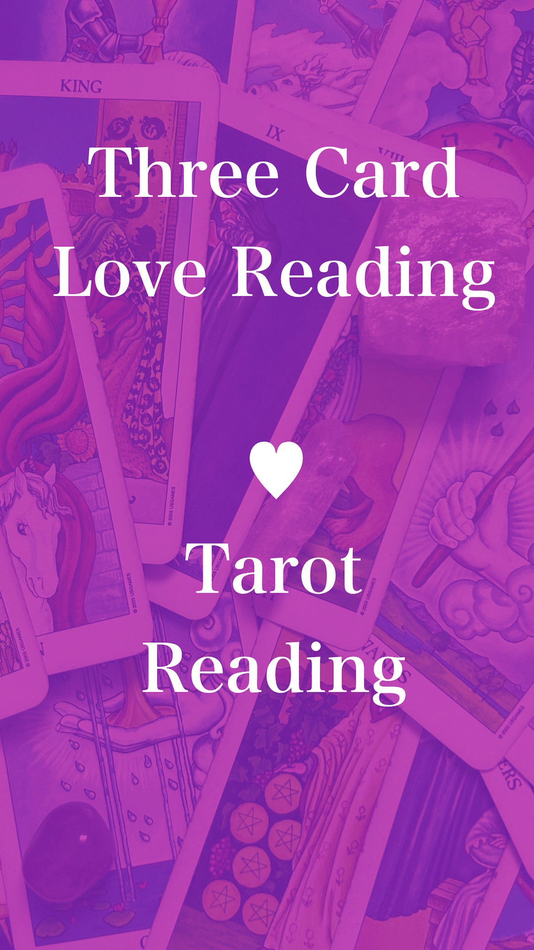 Free 3 Card Love Tarot Reading Three Card Love Tarot Reading | 3 Card Reading - Etsy