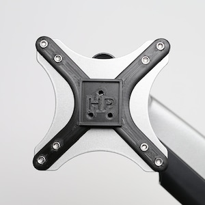 VESA Adapter for HP 22M, 24M, 27M Monitor by CREAT3D – Mount Bracket for VESA 75x75 & 100x100 Monitor Arms, Stands and Wall Mounts