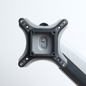 VIVO White Steel VESA Bracket 75x75 and 100x100 Mounting for Computer  Monitors