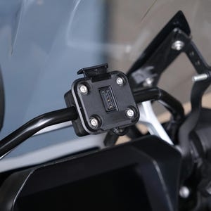 Adaptador de montaje en barra para Garmin Zumo XT, XT2, XT3