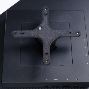 VESA Adapter for HP Omen 25i Monitor by CREAT3D – Mount Bracket for VESA 75x75 & 100x100 Monitor Arms, Stands and Wall Mounts