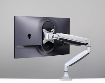 VESA Adapter for DELL Alienware AW2523HF & AW2525HM Monitor by CREAT3D – Mount Bracket for VESA 100x100