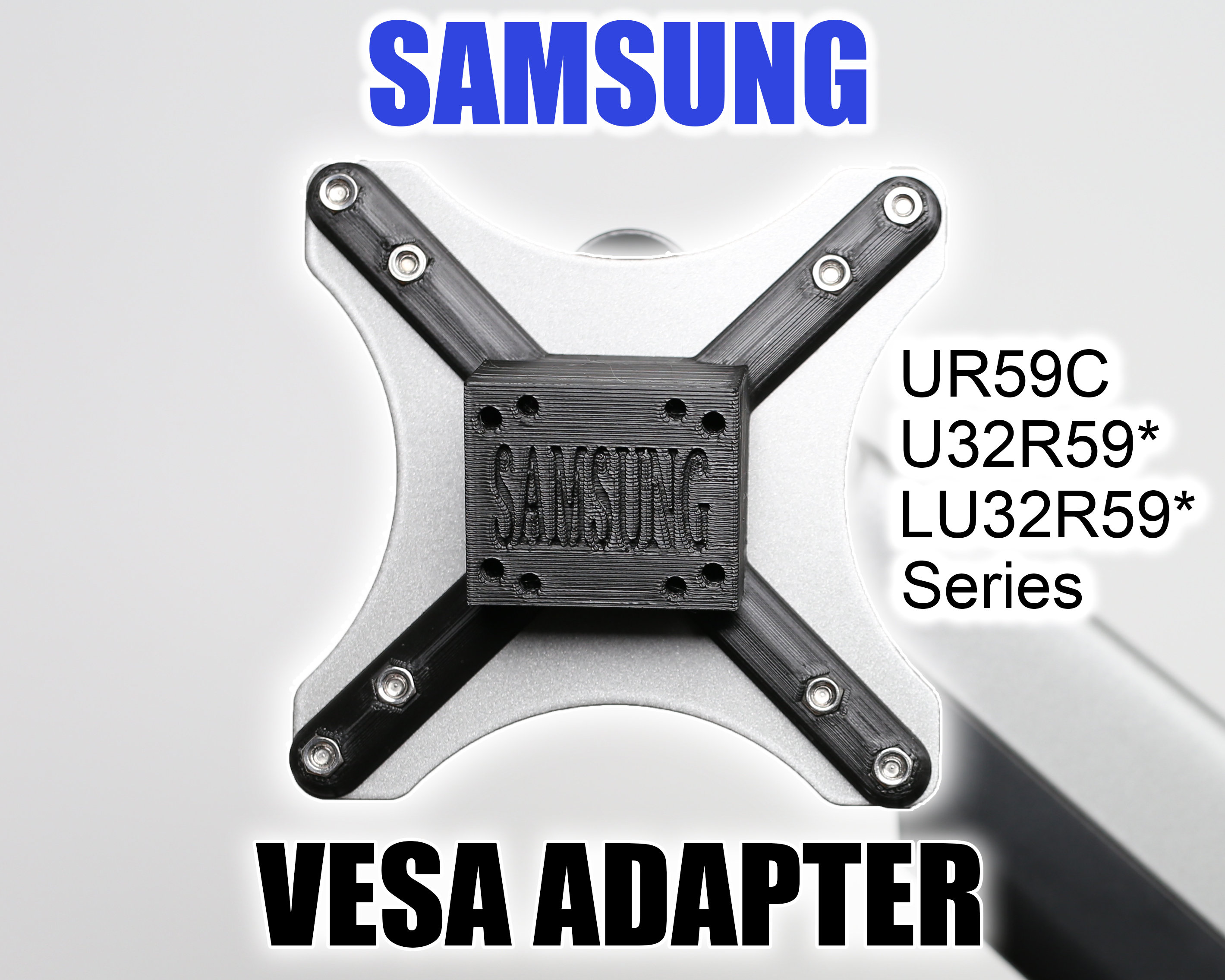 Help Needed: Samsung Odyssey G5 VESA Mount Adapter : r/Monitors