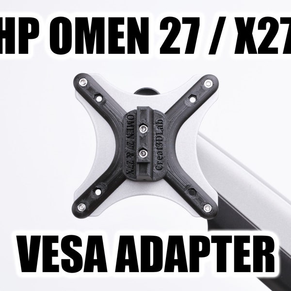 VESA ADAPTER für HP Omen 27 und Omen X27 Monitore