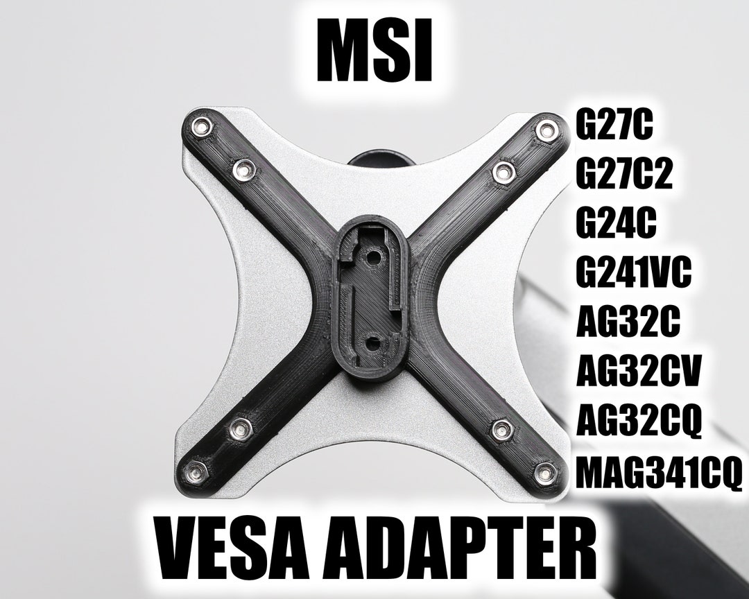 MSI G271CQP VESA Mount Adapter Vesa 75x75