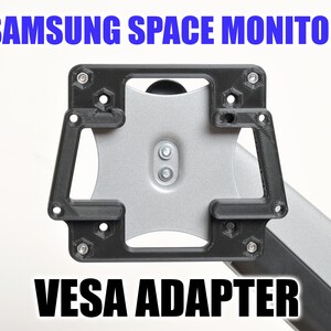 VESA ADAPTER for Samsung Space Monitor S32R750, S27R750, S27R750Q, SR75, SR750, LS27R750QENXZA, LS32R750UENXZA