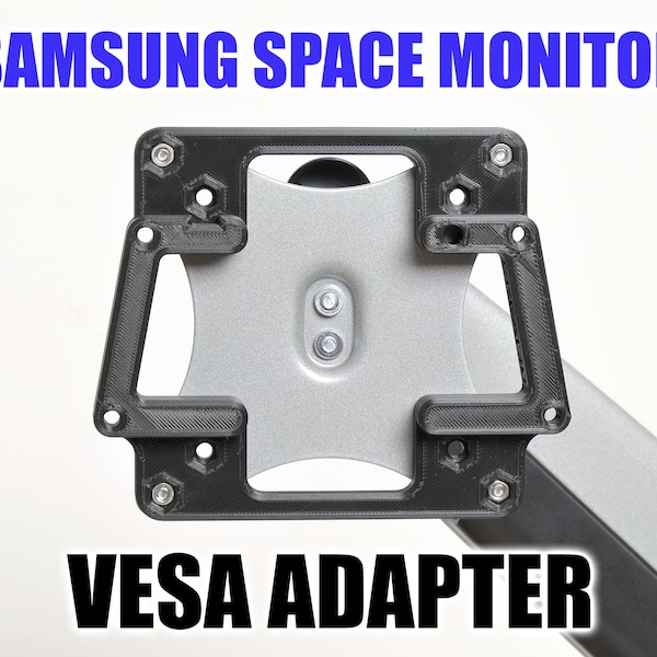 VESA-ADAPTER für Samsung Space Monitor S32R750, S27R750, S27R750Q, SR75, SR750, LS27R750QENXZA, LS32R750UENXZA