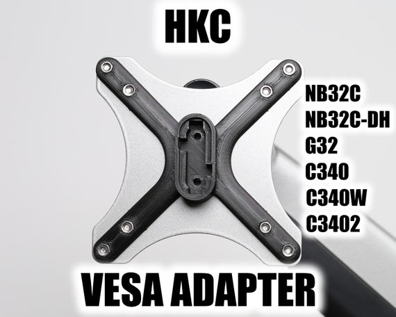 ADAPTATEUR VESA pour moniteurs Hkc NB32C, Hkc NB32C-DH, Hkc G32, Hkc C340,  Hkc C340W et Hkc C3402 -  France