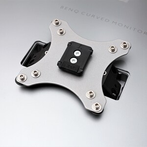 Adaptateur VESA 75x75mm 3IDEE Pour Écrans BenQ EX3203R/EX3501R - Permet De Fixer Sur Support Mural Ou Bras - Installation Facile