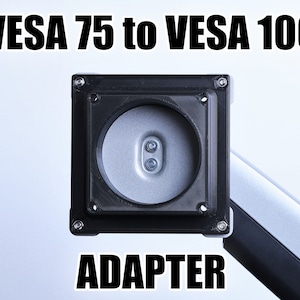 VESA 75 to VESA 100 adapter monitor mount