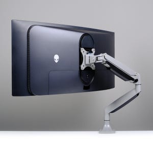 VESA Adapter for DELL Alienware AW3423DWF & AW3225QF Monitor by CREAT3D – Mount Bracket for VESA 100x100 Arms, Stands and Wall Mounts