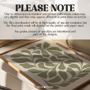 This Abstract Botanical Leaves Printable Art features a calming blend of sage green and beige tones, evoking the natural beauty of Mediterranean landscapes. The organic, flowing shapes and minimalist design make it an ideal addition to modern boho or Japandi-inspired decor. Perfect for your living room, bedroom, or any space in need of a nature-inspired, serene atmosphere.