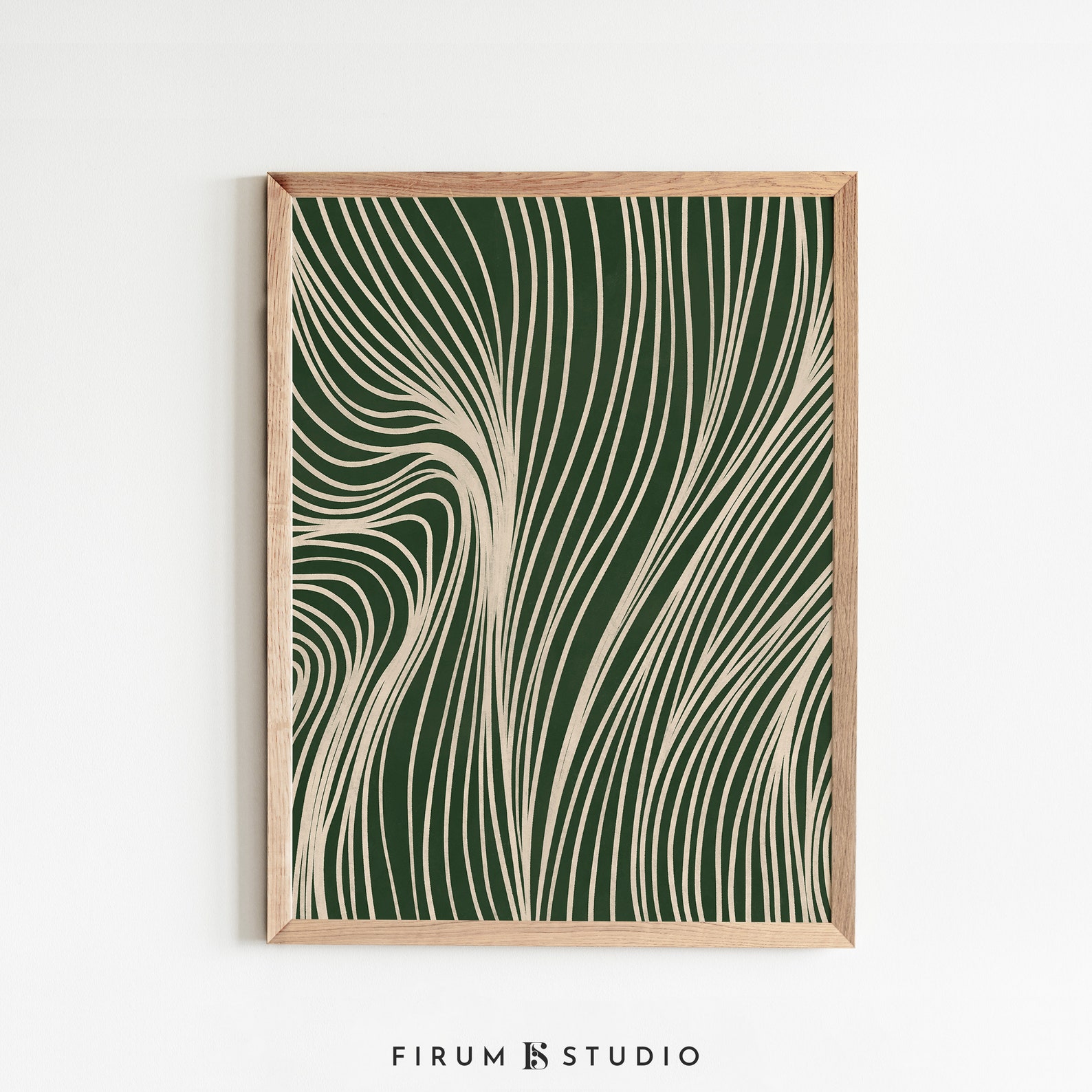 Emerald Wall Art Fine Line Art Print Printable Wall Art Etsy