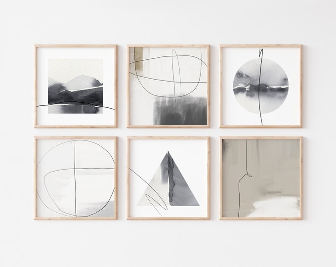 A closer look at Preserving The Original Shape Of Minimalist Art Gallery Artwork