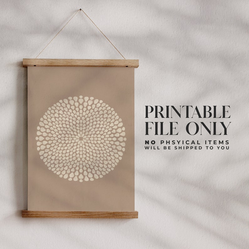 Earth Tones Wall Art Beige Printable Art Large Abstract Etsy