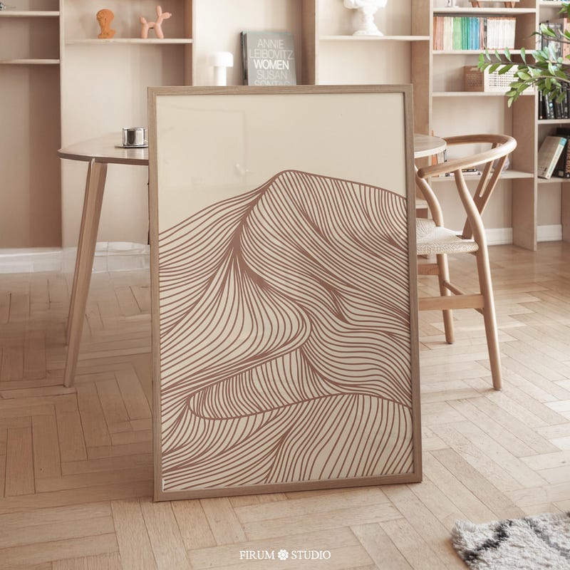 Modern Line Art - Etsy