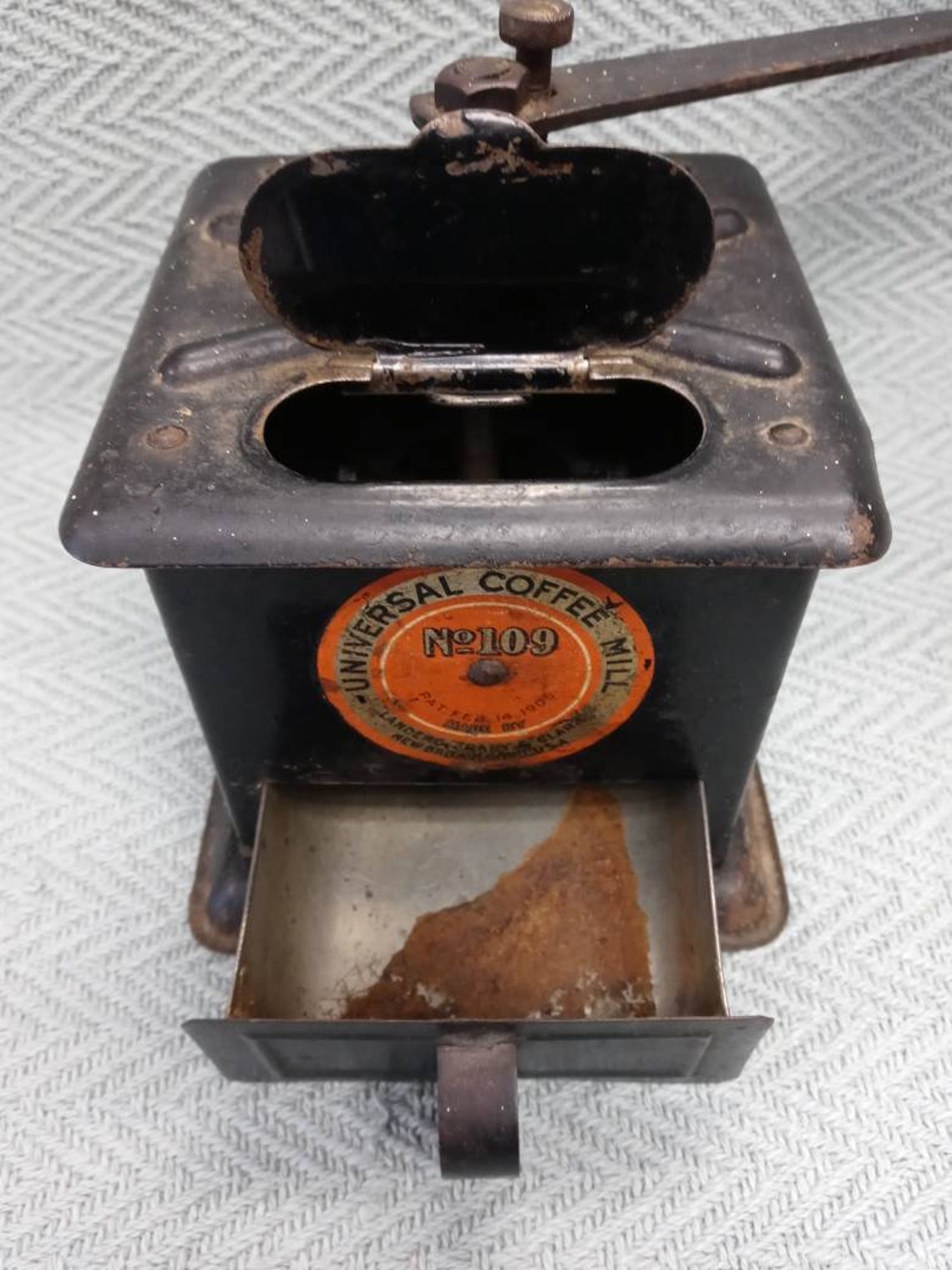 Antique Universal Coffee Grinder Etsy