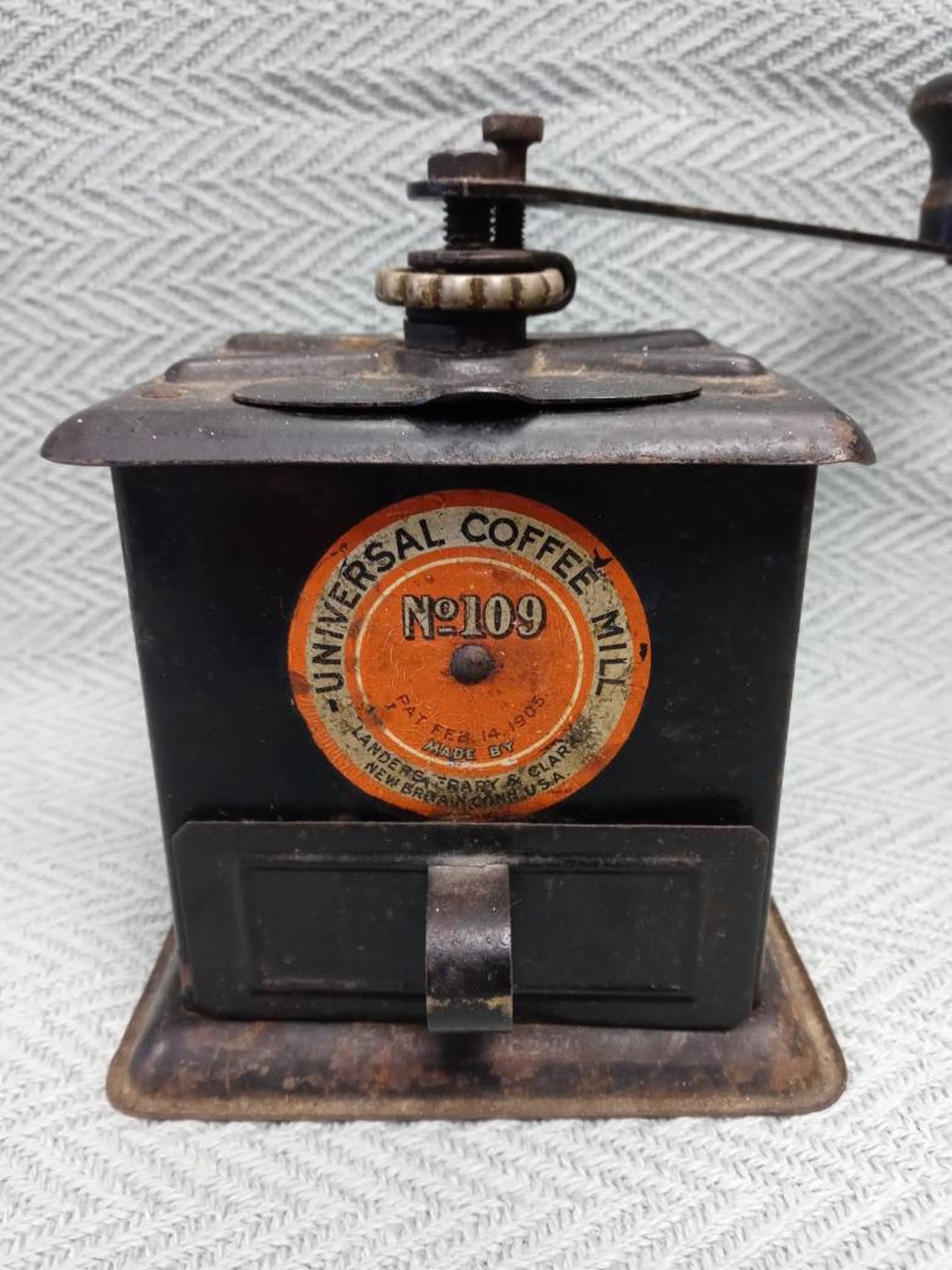 Antique Universal Coffee Grinder Etsy