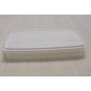 Vtg Rubbermaid Servin' Saver 20 Deviled Egg Keeper-behållare med vitt lock #7