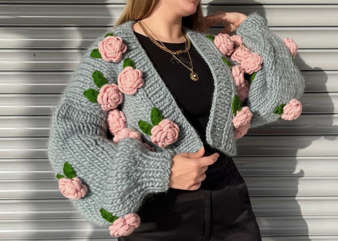 Whispered Rose Cardigan
