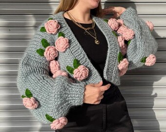 トップス Rosy Monster special hand knit cardigan RosyMonster special hand knit cardigan