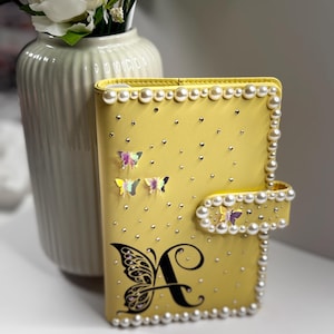 Bedazzled A6 Cash binders Handmade for Planners and Cash Stuffers