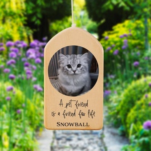 Pet Memorial Wind Chime, Remembrance Wind Chime, Memorial Tribute Wind Chime, Bereavement Gift, In Memory Wind Chime, Pet Loss