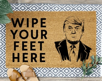 Wipe Your Feet Here Doormat, Housewarming Gift, Home Decor, Front Door, Home Doormat, Funny Door Mat, Funny Doormat, Outdoor