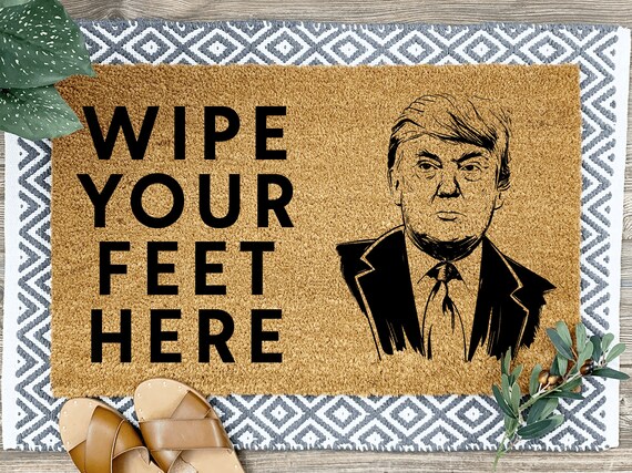 Wipe Your Feet Here Doormat, Housewarming Gift, Home Decor, Front Door, Home Doormat, Funny Door Mat, Funny Doormat, Outdoor