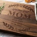 Mother's Day Cutting Board, Mother's Day Gift, Personalized Cutting Board, Mother's Day Gift, Gift for Mother, Gift for Grandma 