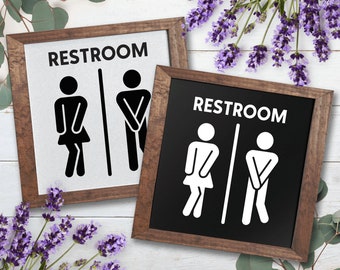 Caution Boys Restroom Sign Funny Restroom Sign Funny - Etsy