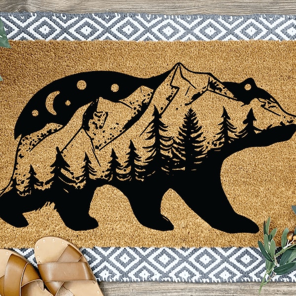 Bear Mats Etsy