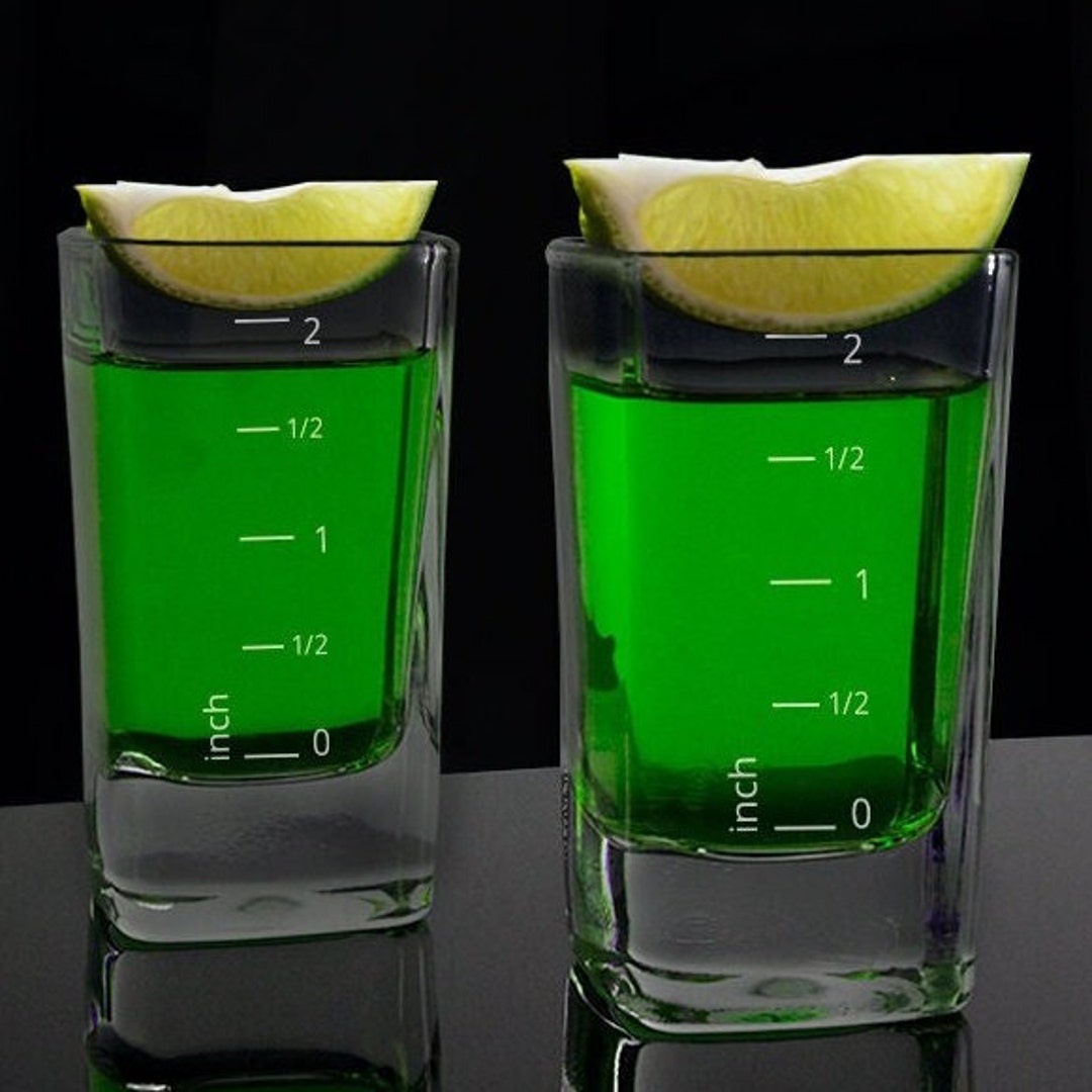 Measuring Cup Shot Glass, Party Shot Glass, Funny Shot Glass, Laser