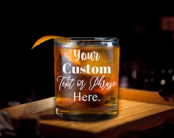 Custom Whiskey Glass, Custom Glasses, Personalized Whiskey Glasses,  Personalized Whiskey Glass, Custom Whiskey Glass, Personalized Glass