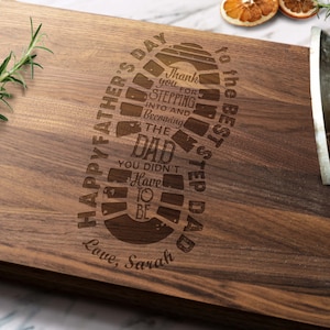 Dad Cutting Board, Father&#39;s Day Cutting Board, Father&#39;s Day Gift, Personalized Cutting Board, Father&#39;s Day Gift,  Gift for Grandpa Dad