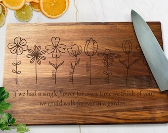 Mom Gift, Gift For Mom, Personalized Cutting Board, Mother's Day Gift, Gift for Mother, Gift for Grandma