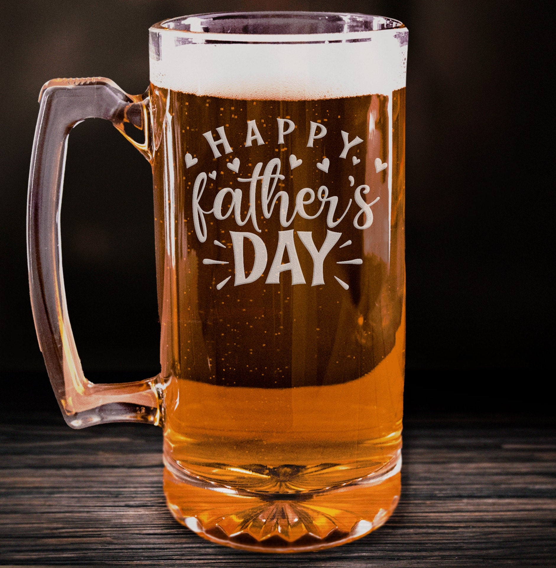 Happy Father s Day Beer Mug Beer Glass Beer Gift Father s Day
