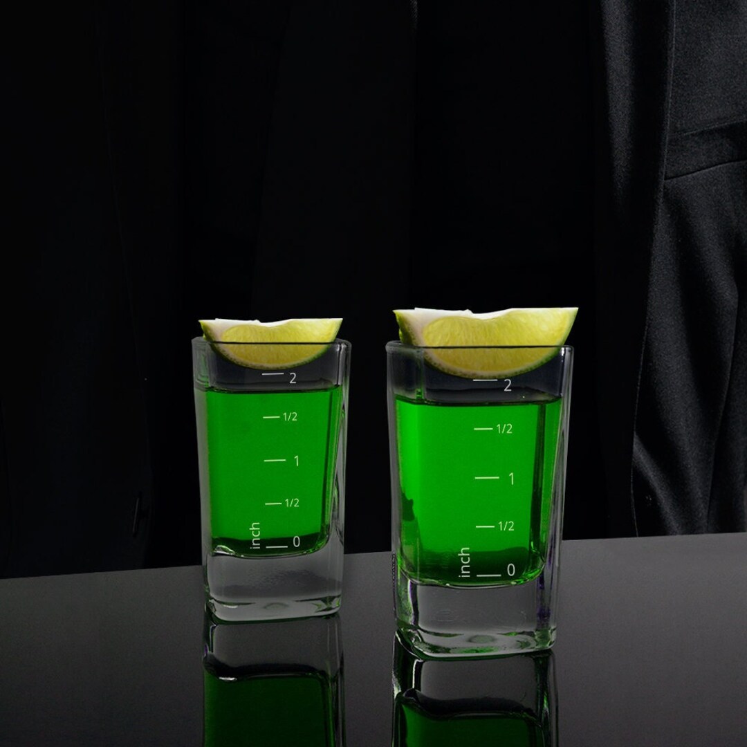 Measuring Cup Shot Glasses Party Shot Glasses Funny Shot Etsy