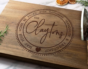 Personalized Housewarming Cutting Board, Housewarming Cutting Board, Housewarming Gift, Personalized Cutting Board,  Housewarming Gift Ideas