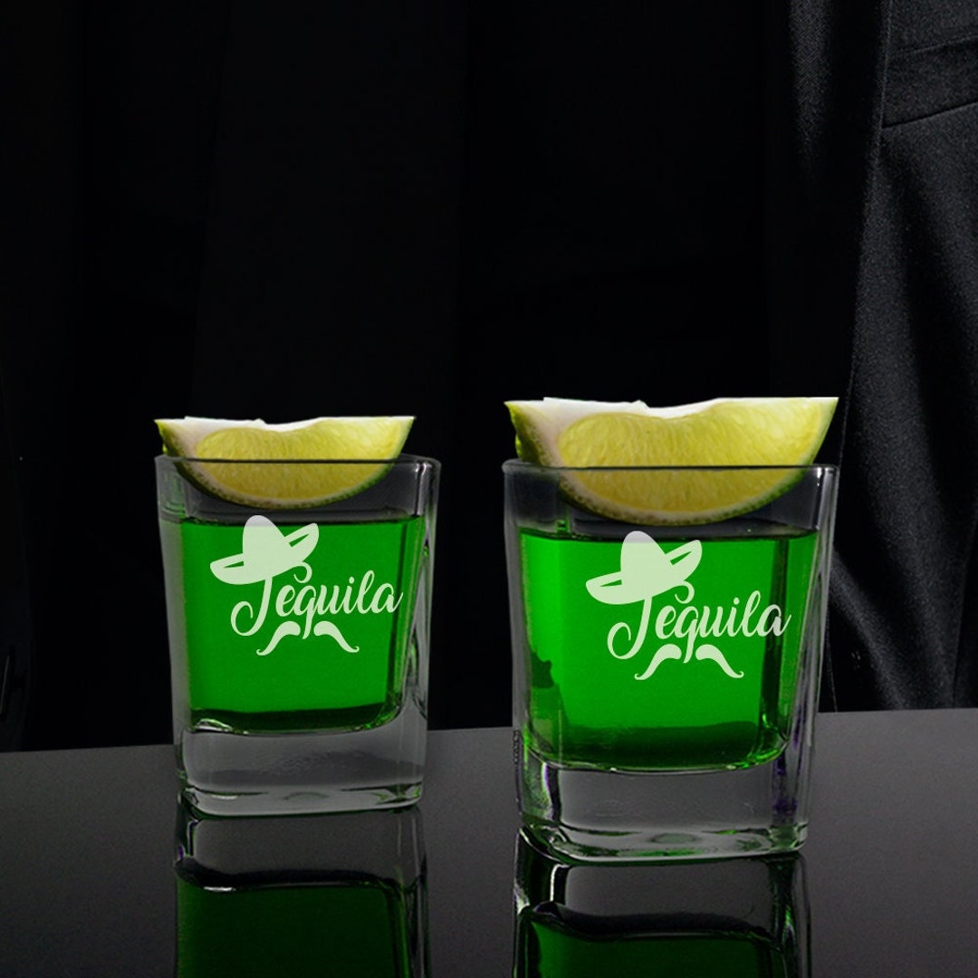 Tequila Shot Glasses, Party Shot Glasses, Funny Shot Glasses, Custom