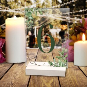 Wedding Table Numbers, Clear Acrylic Table Numbers, Wedding Decor, Table Numbers For Wedding, Wedding Table Decor, Wedding Numbers