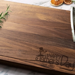 Dad Cutting Board, Father&#39;s Day Cutting Board, Father&#39;s Day Gift, Personalized Cutting Board, Father&#39;s Day Gift,  Gift for Grandpa Dad