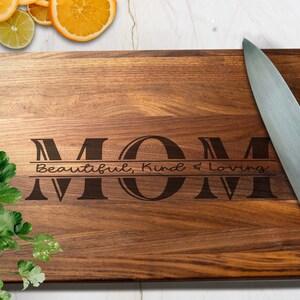 Mother&#39;s Day Cutting Board, Mother&#39;s Day Gift, Personalized Cutting Board, Mother&#39;s Day Gift, Gift for Mother, Gift for Grandma