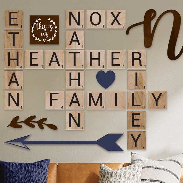 Large Scrabble Tiles - Etsy