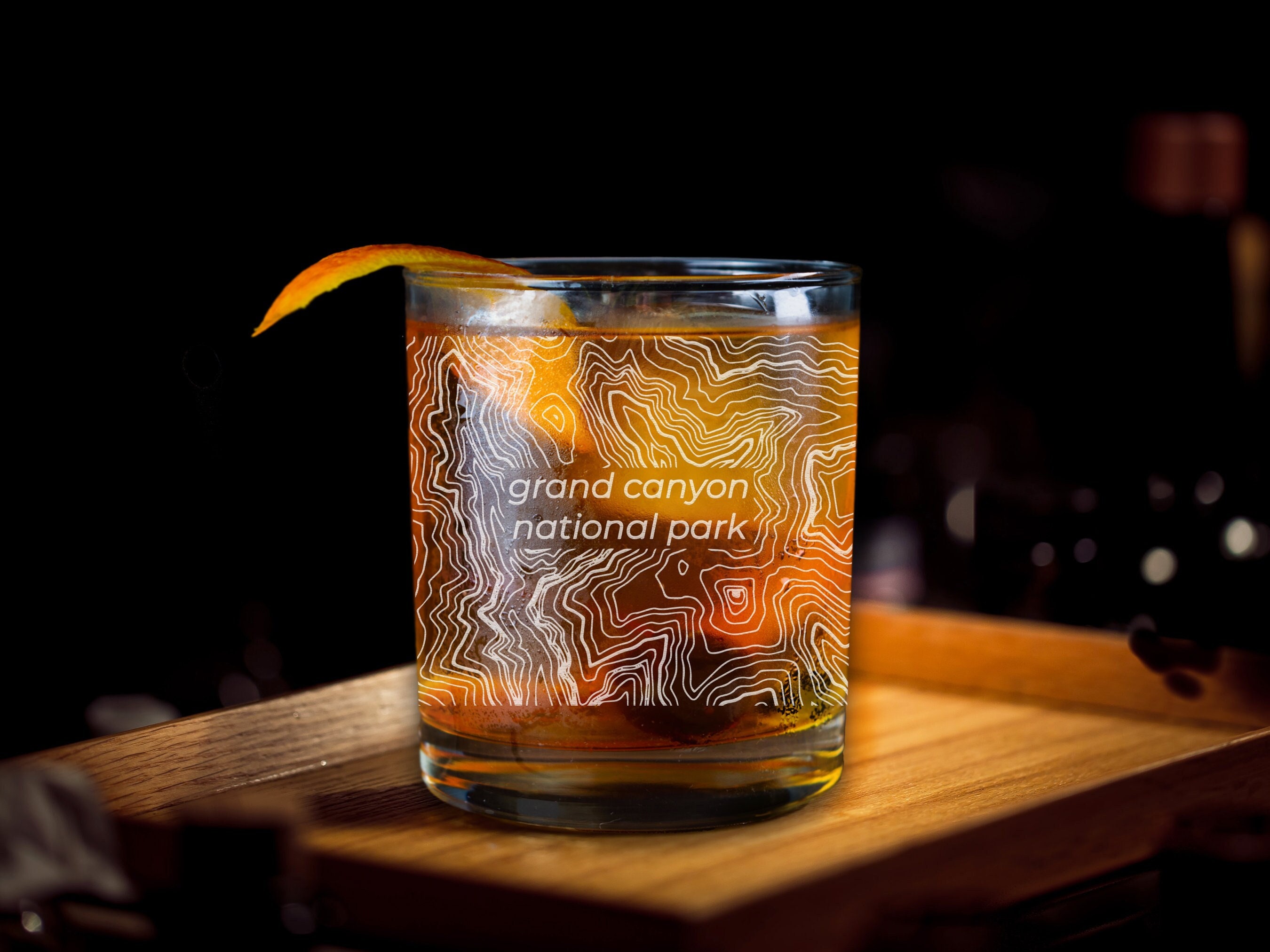 Grand Canyon National Park Whiskey Glass Arizona National 